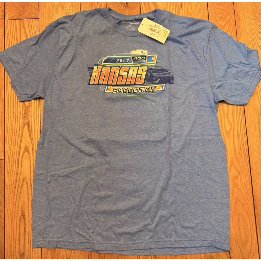 IndyCar Mens XL T Shirt 2023 Kansas Speedway Advent Health 400 Size 502